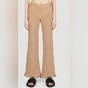 Rodebjer Niccola Crochet Knit Pants in Beige für Damen